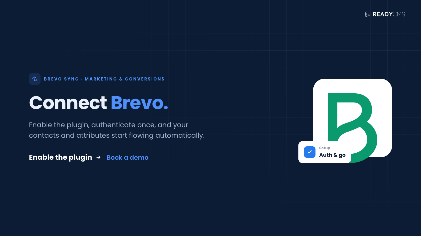 Brevo sync - banner