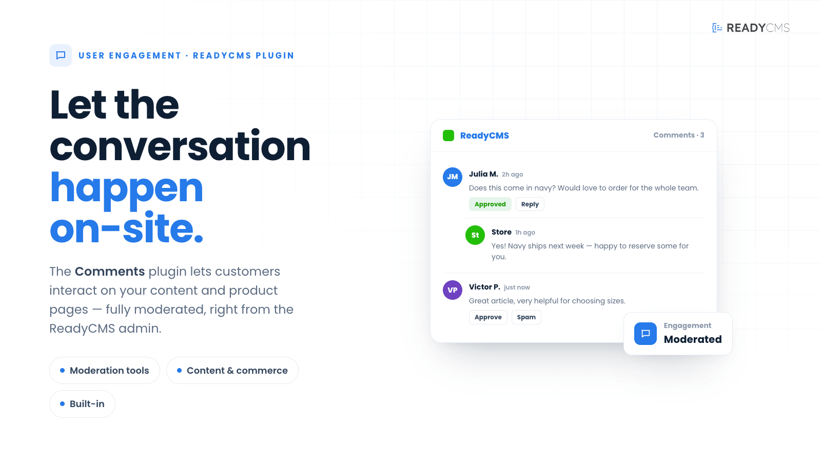 Comments - banner