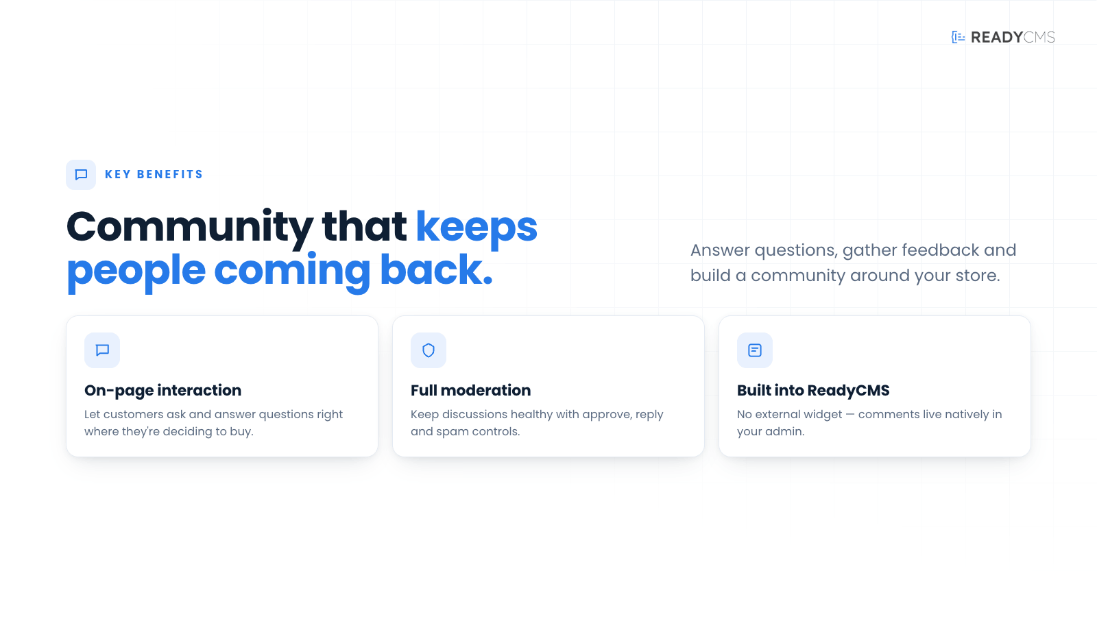 Comments - banner