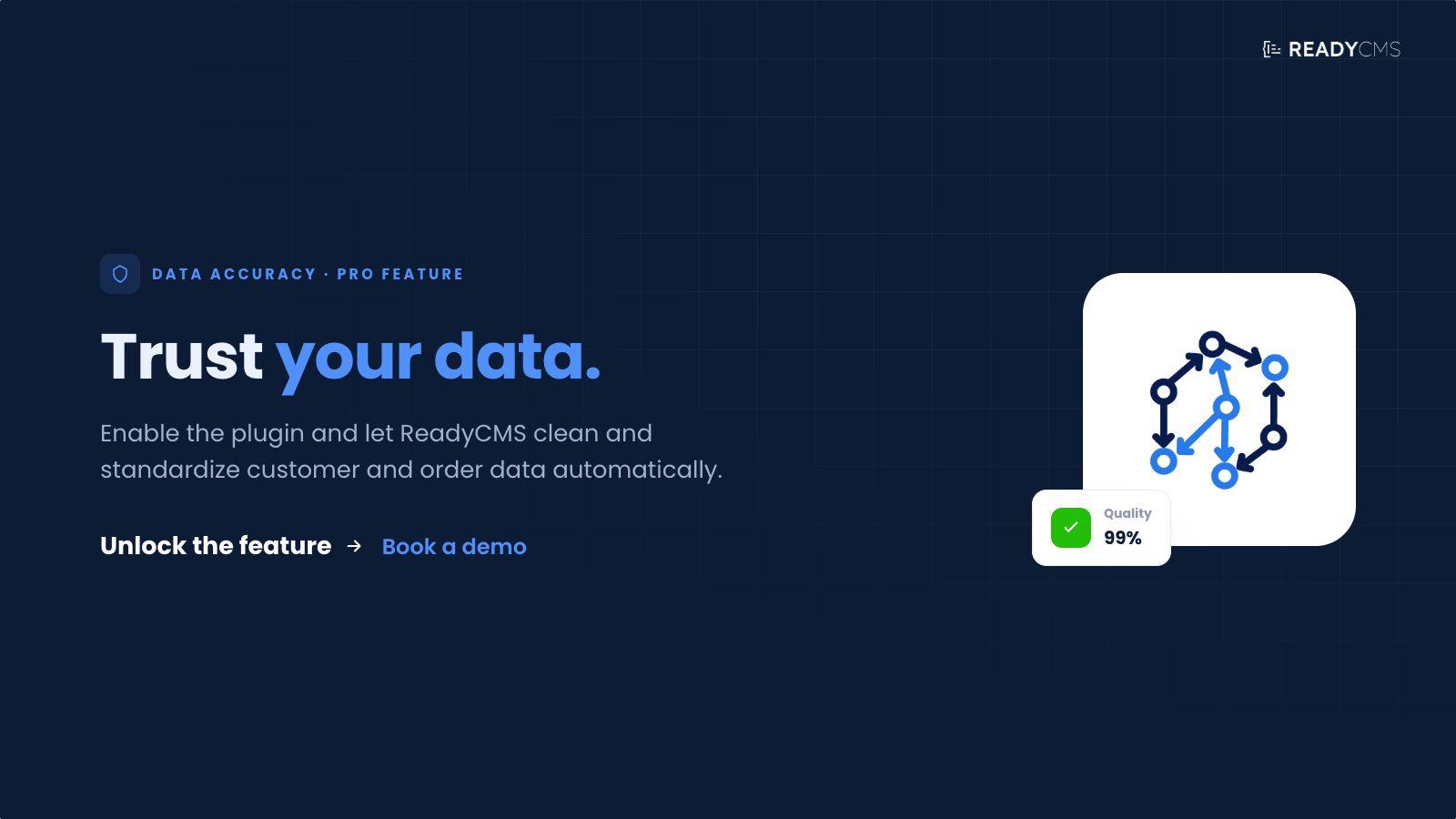 Data accuracy - banner