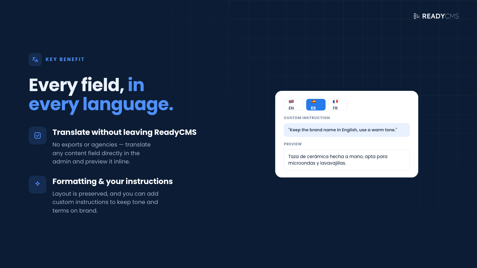 Easy Translate Content - banner
