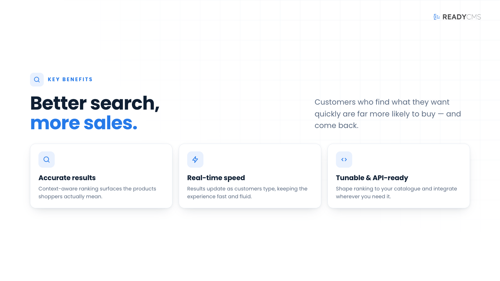 Relevancy search - banner