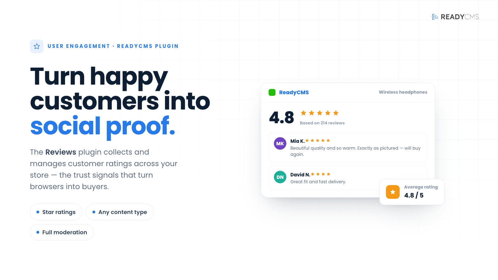 Reviews - banner