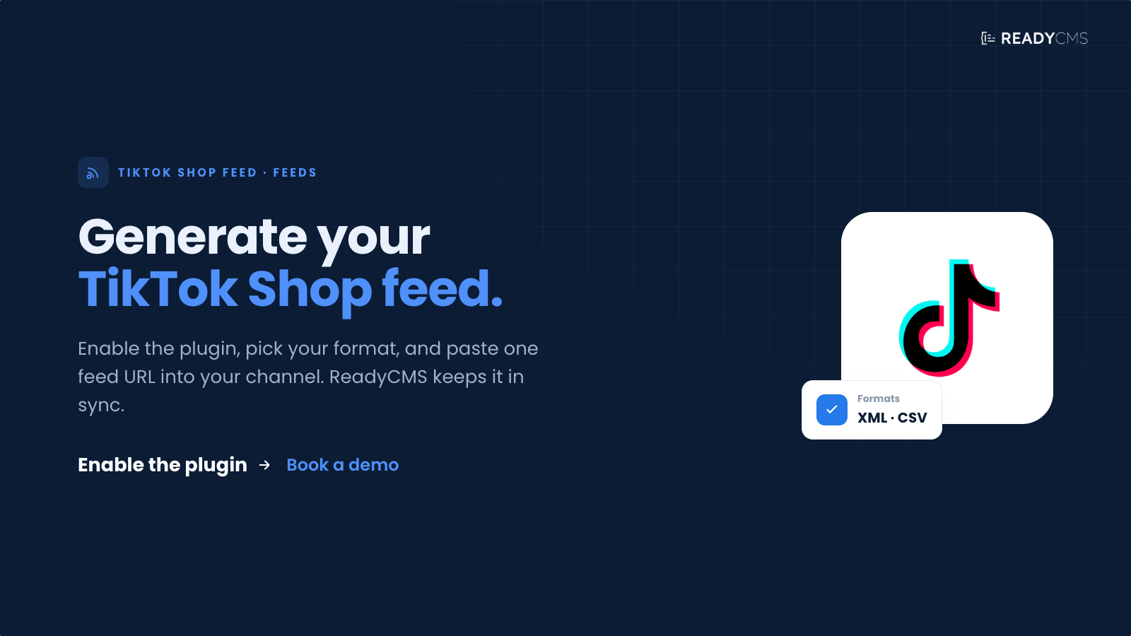 TikTok Shop feed - banner