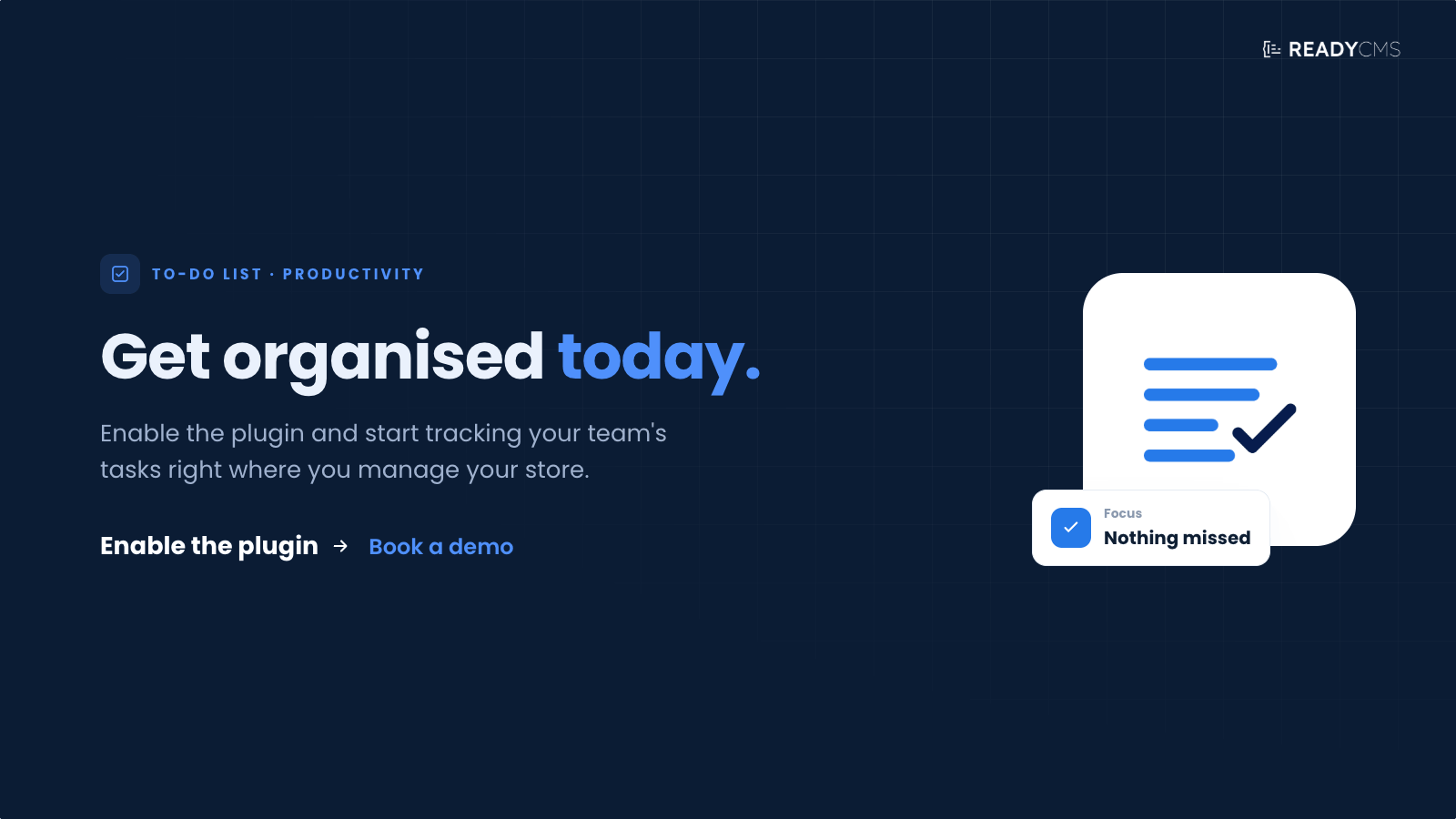 To-do list - banner