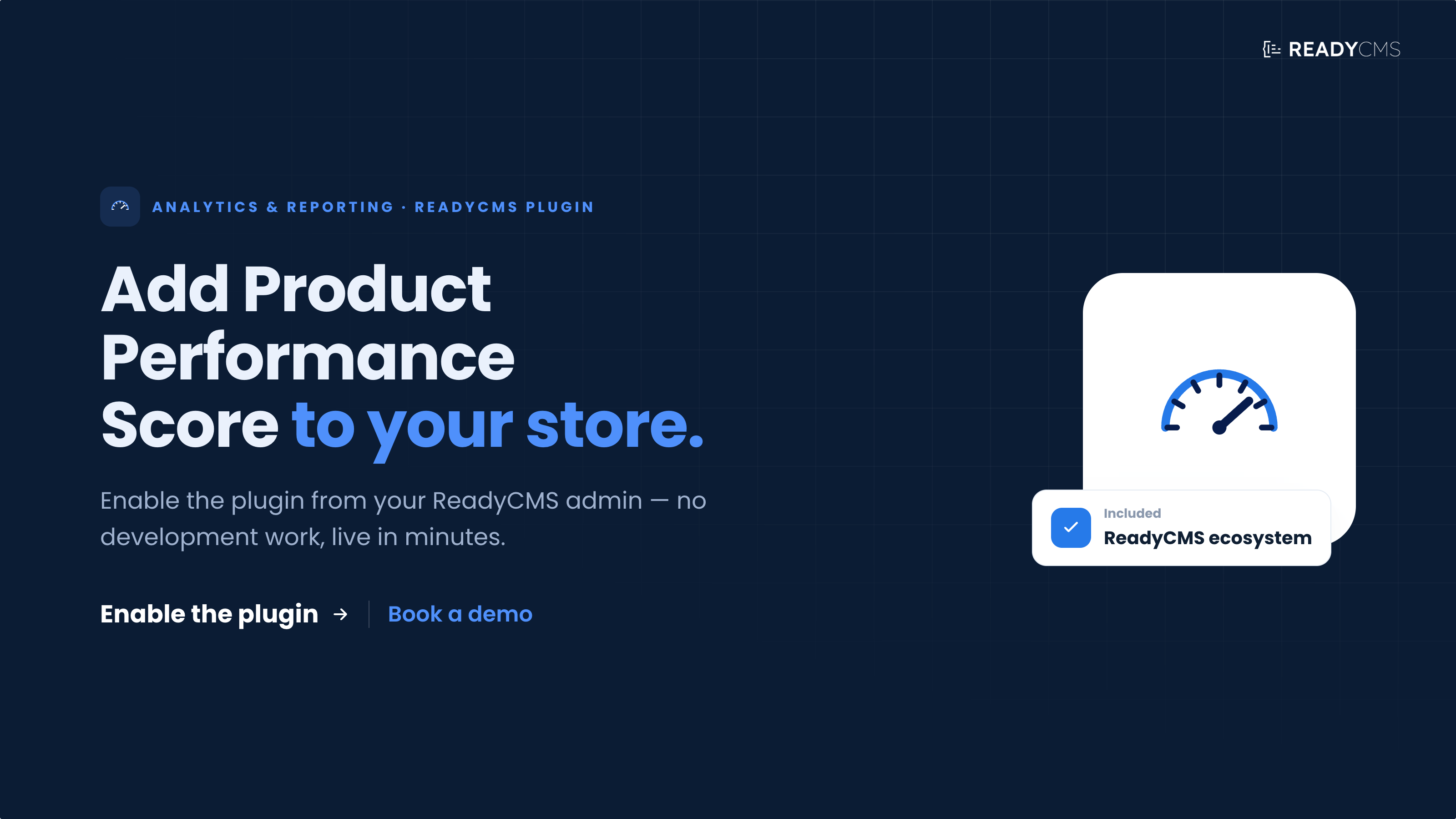 Product performance score - banner