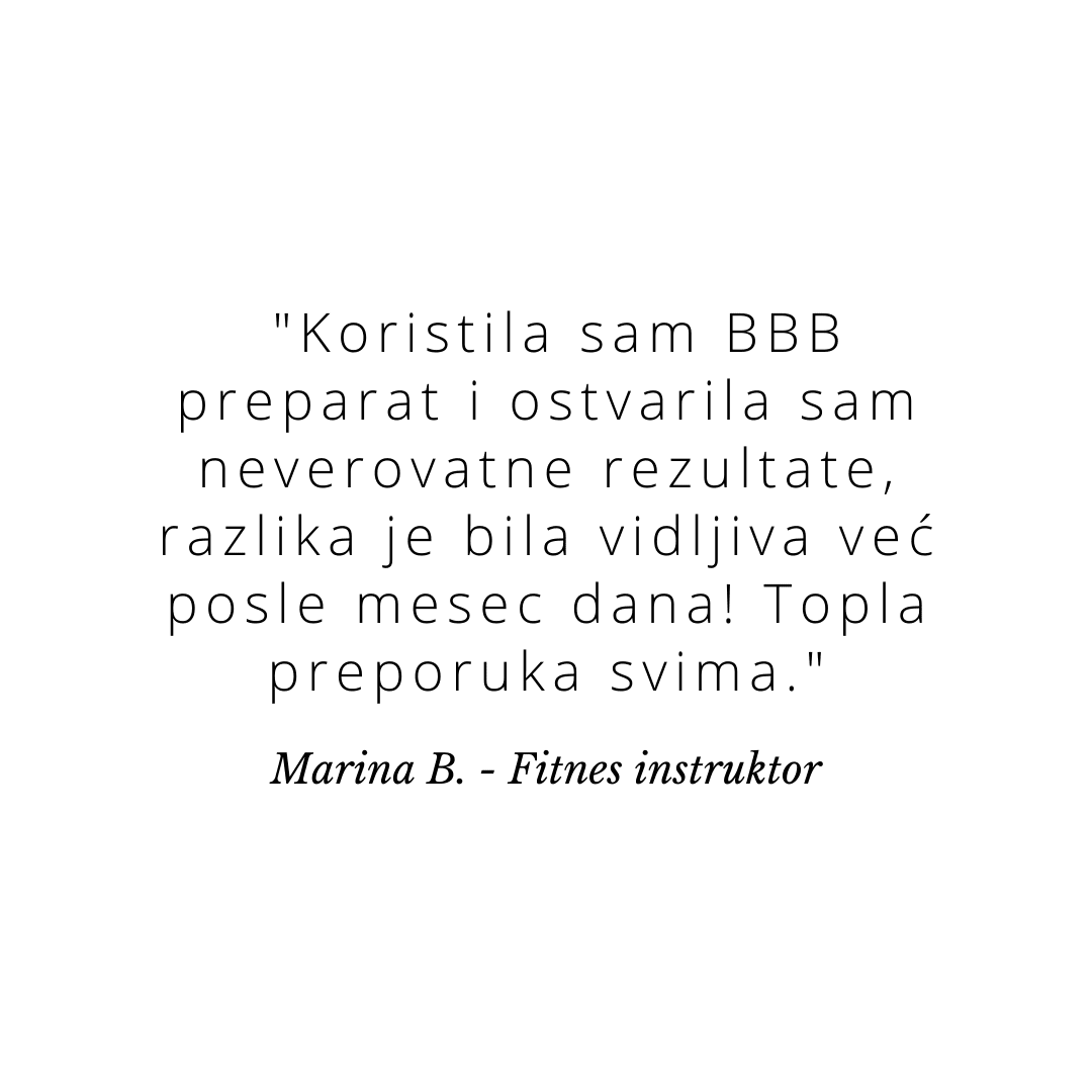 Marina B. - Fitnes instruktor