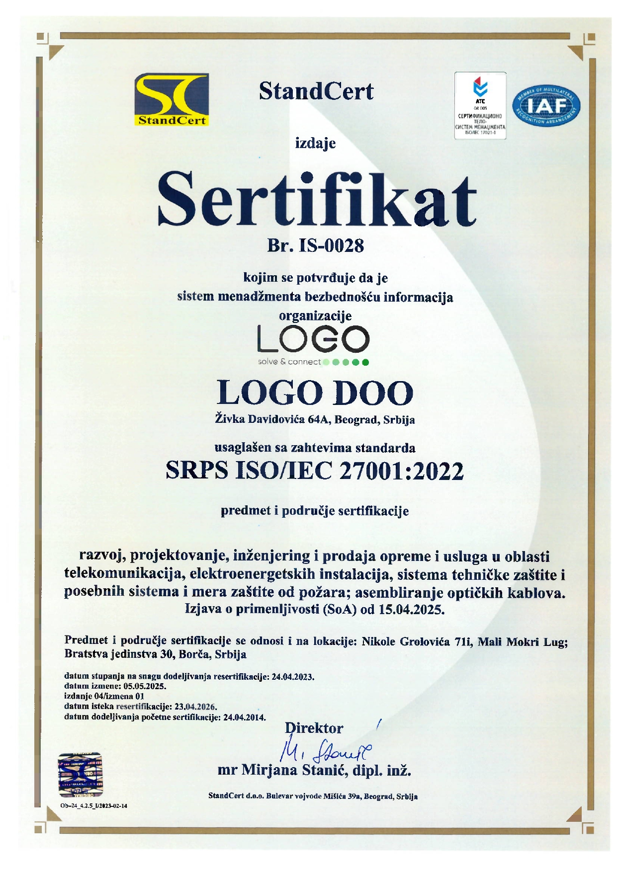 27001 2022