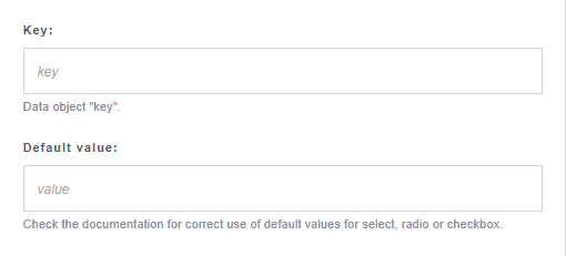 ReadyCMS additional field key-value setup.