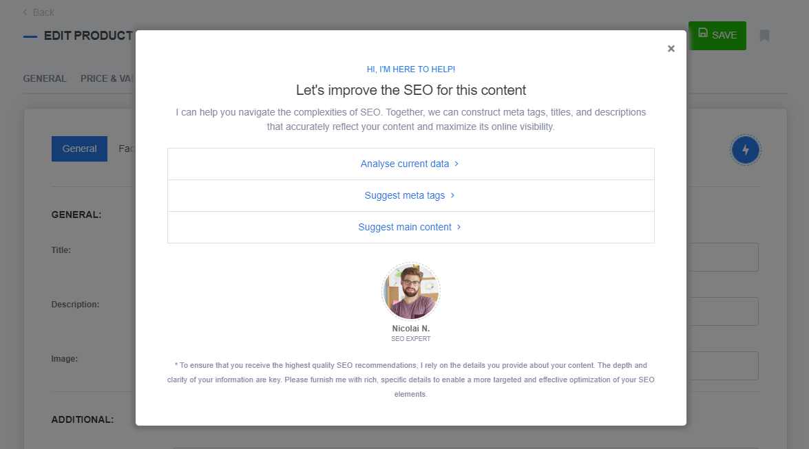 Visual representation of ReadyCMS Assistants, featuring tools designed to enhance productivity through automation, content suggestions, and task management to streamline business operations.