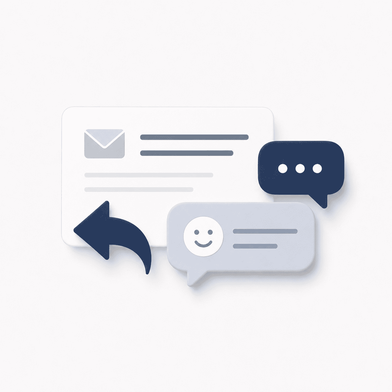 Abandoned cart email offering a way to contact customer support