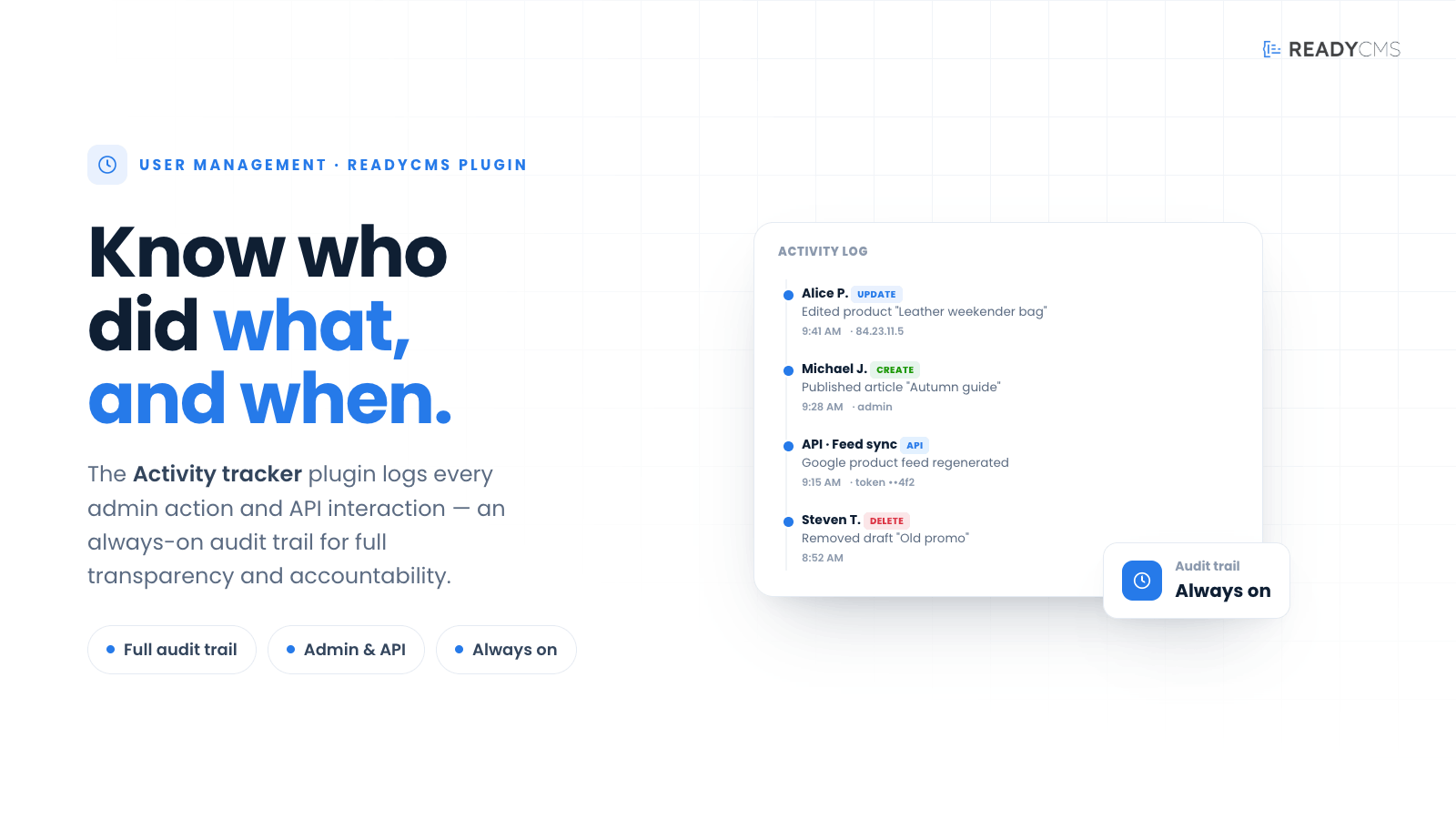 Activity tracker - banner