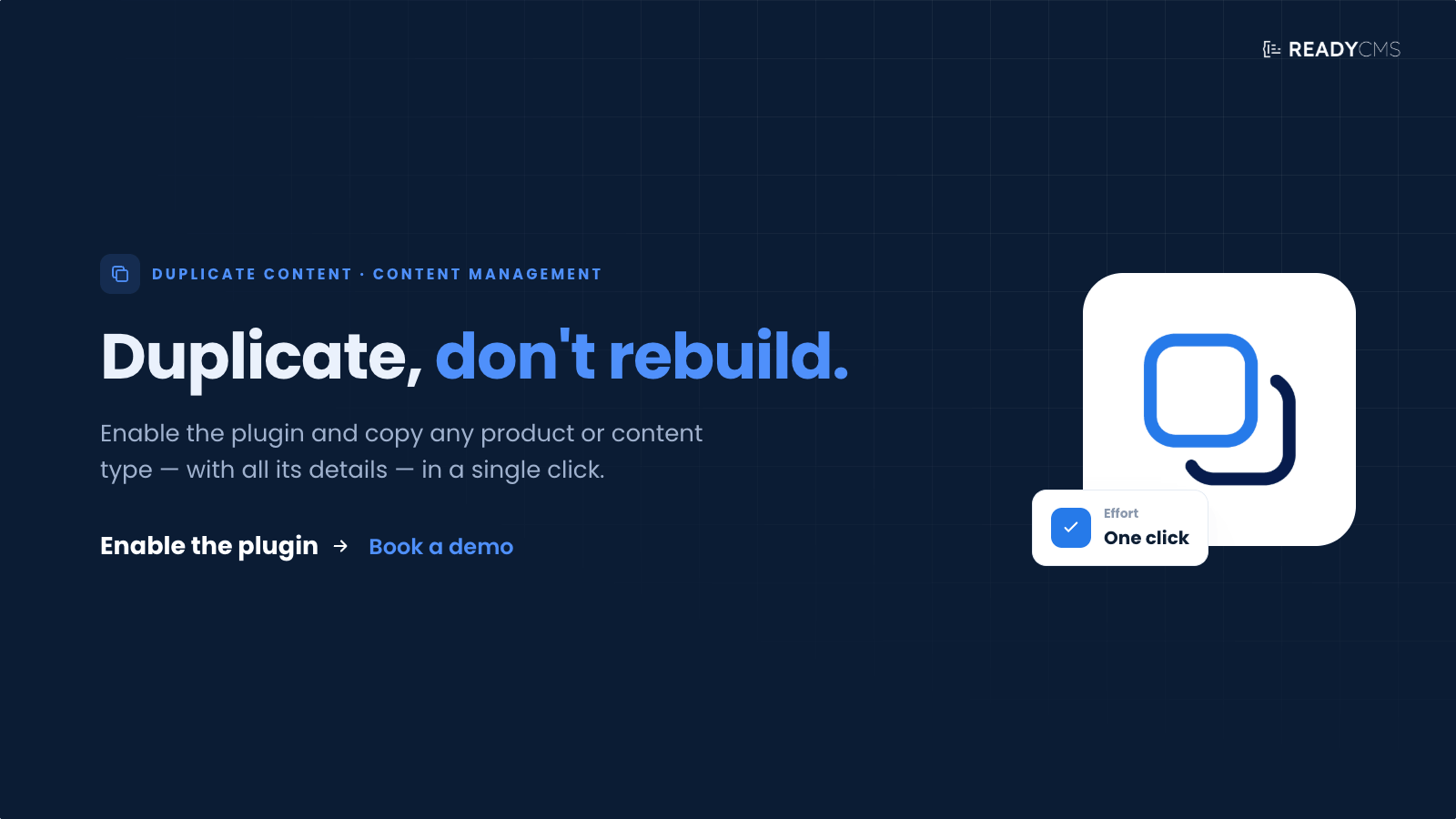 Duplicate content - banner