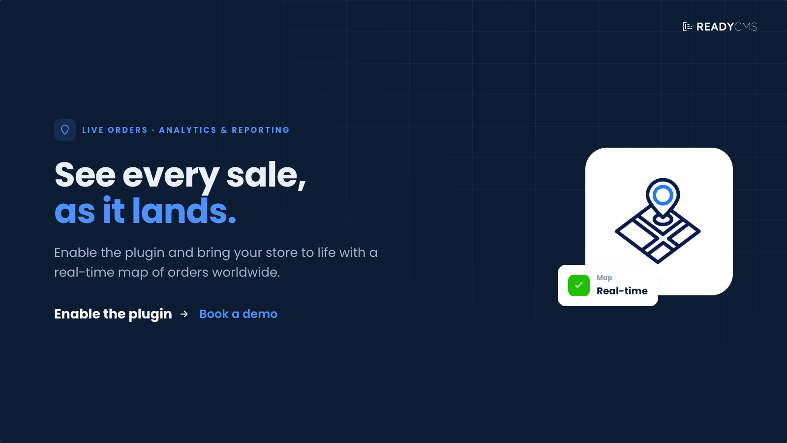Live orders - banner