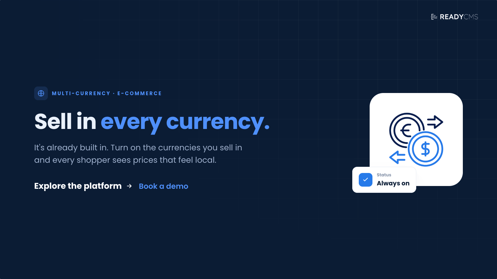 Multi-currency - banner