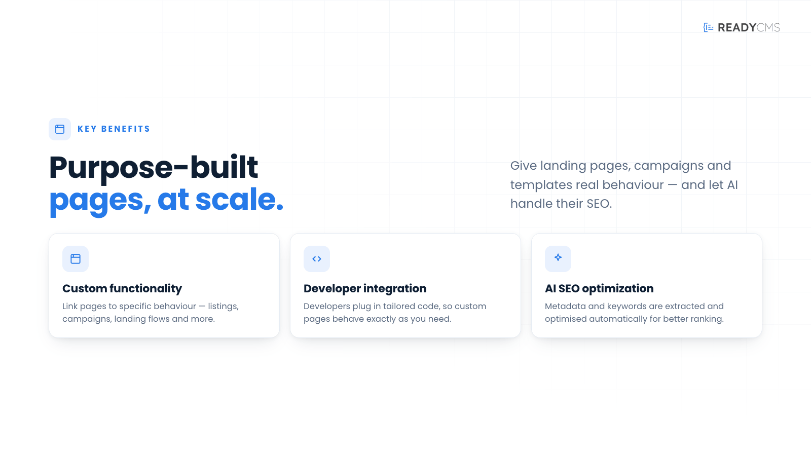 Page types - banner