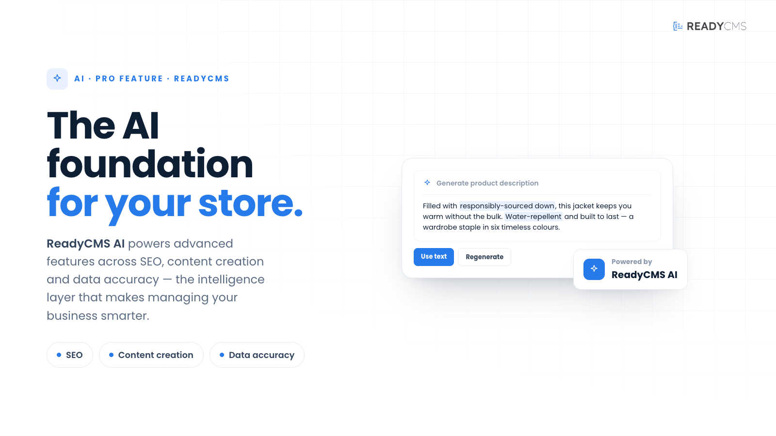 ReadyCMS - AI - banner