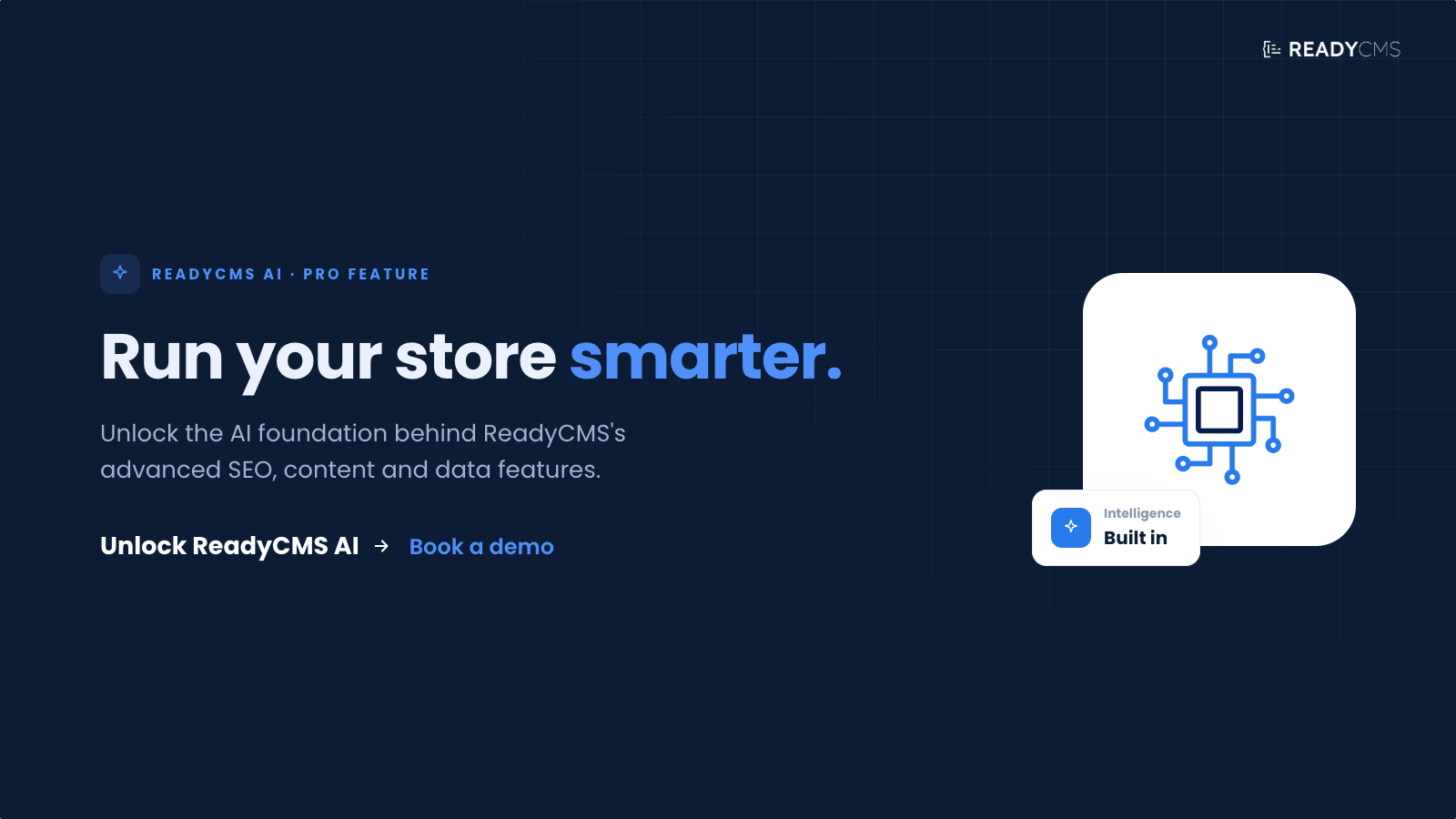 ReadyCMS - AI - banner
