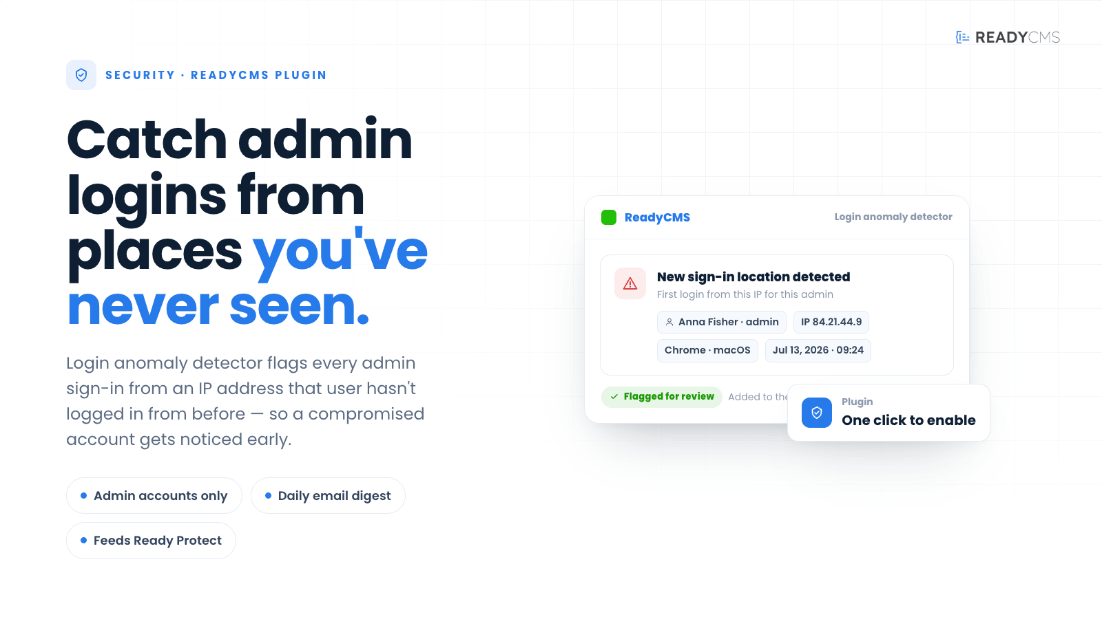 Login anomaly detector - banner