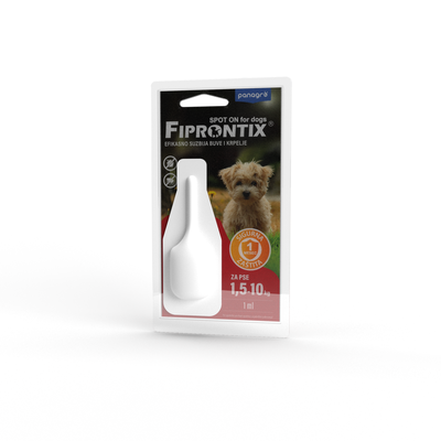 Fiprontix Spot On za male pse - 2