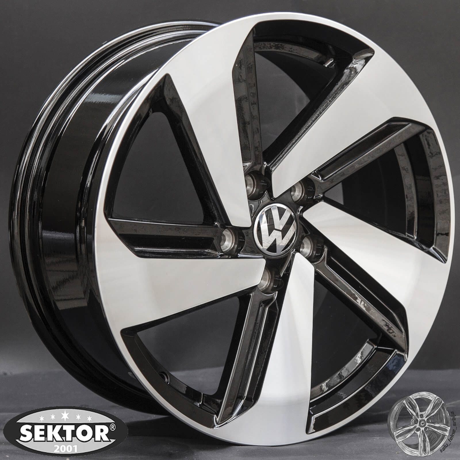 Alu Felne - 6j x15.00 ET35 5x100
