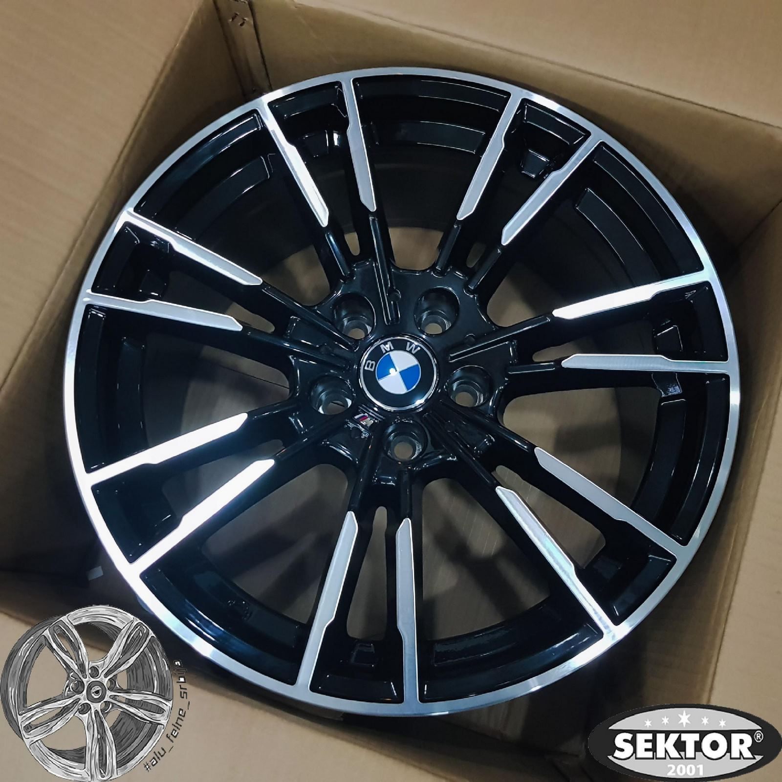 Alu Felne - 8.5j x18.00 ET34 5x120