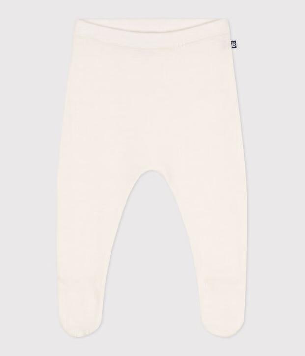 Pantalone za bebu od vune i pamuka