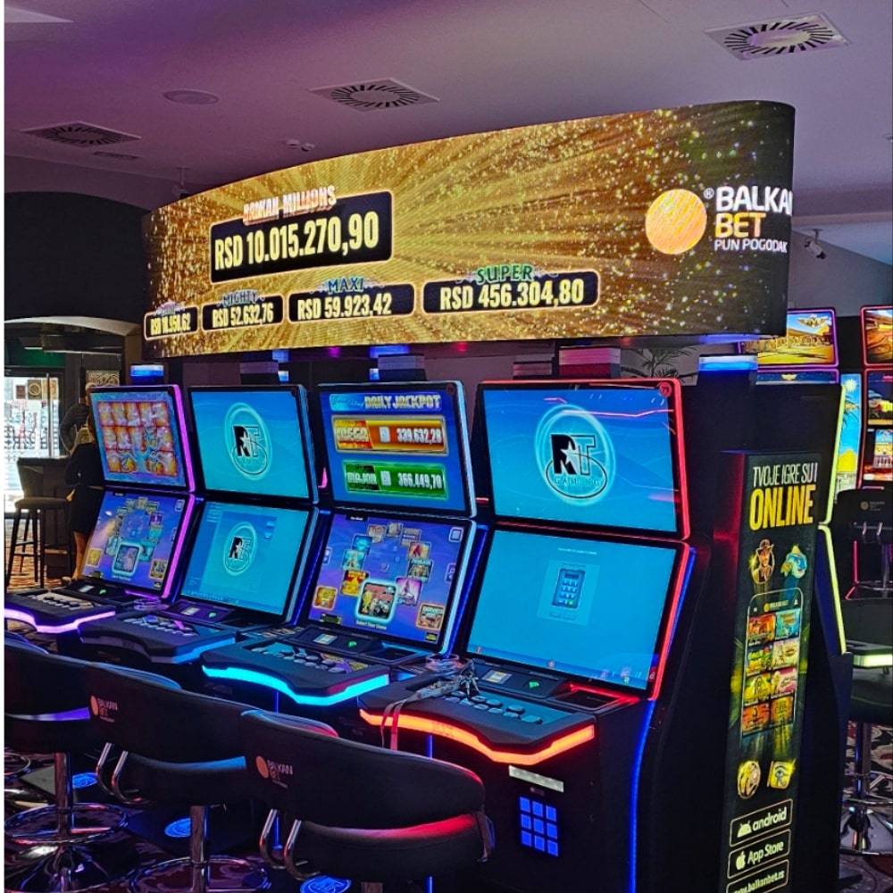 Ovalno LED ostrvo - Balkan Bet